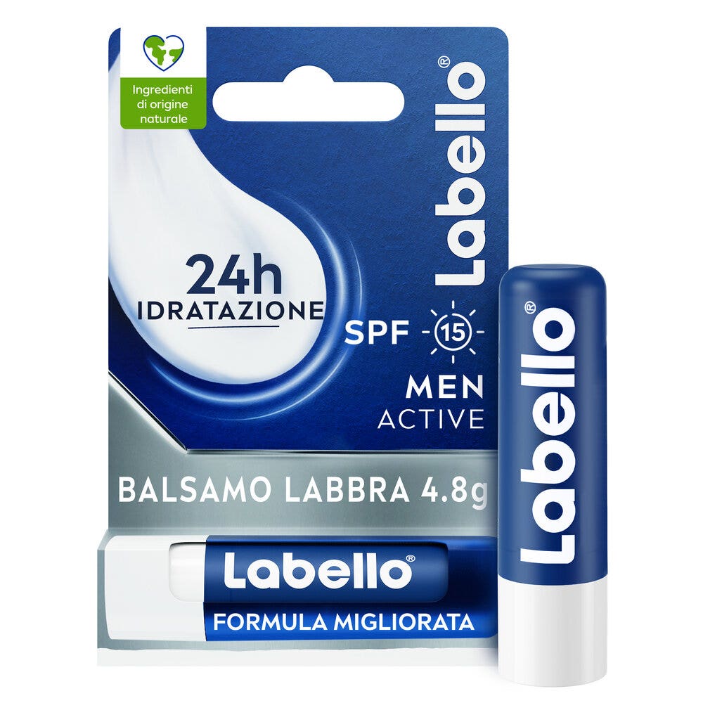 Labello Active For Men SPF 15 1 Pieza-1