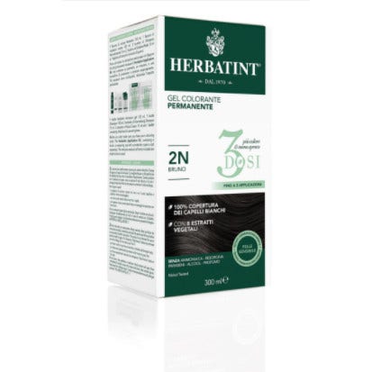 Herbatint Tinte Capilar Gel Permanente 2N Castaño 3 Dosis 300ml-1