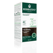 Herbatint Tinte Capilar Gel Permanente 4C Castaño Ceniza 3 Dosis 300ml-0
