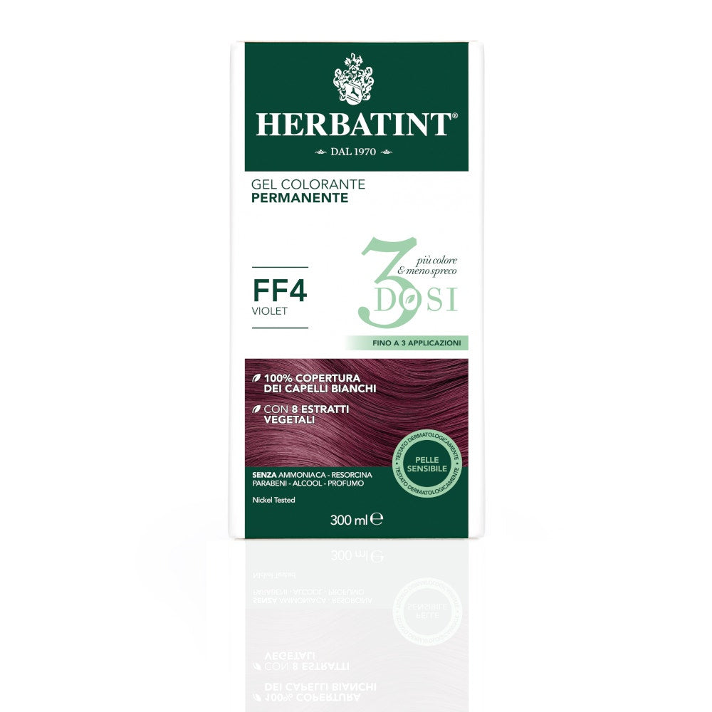 Herbatint Tinte Capilar Gel Permanente FF4 Violeta 3 Dosis 300ml-2