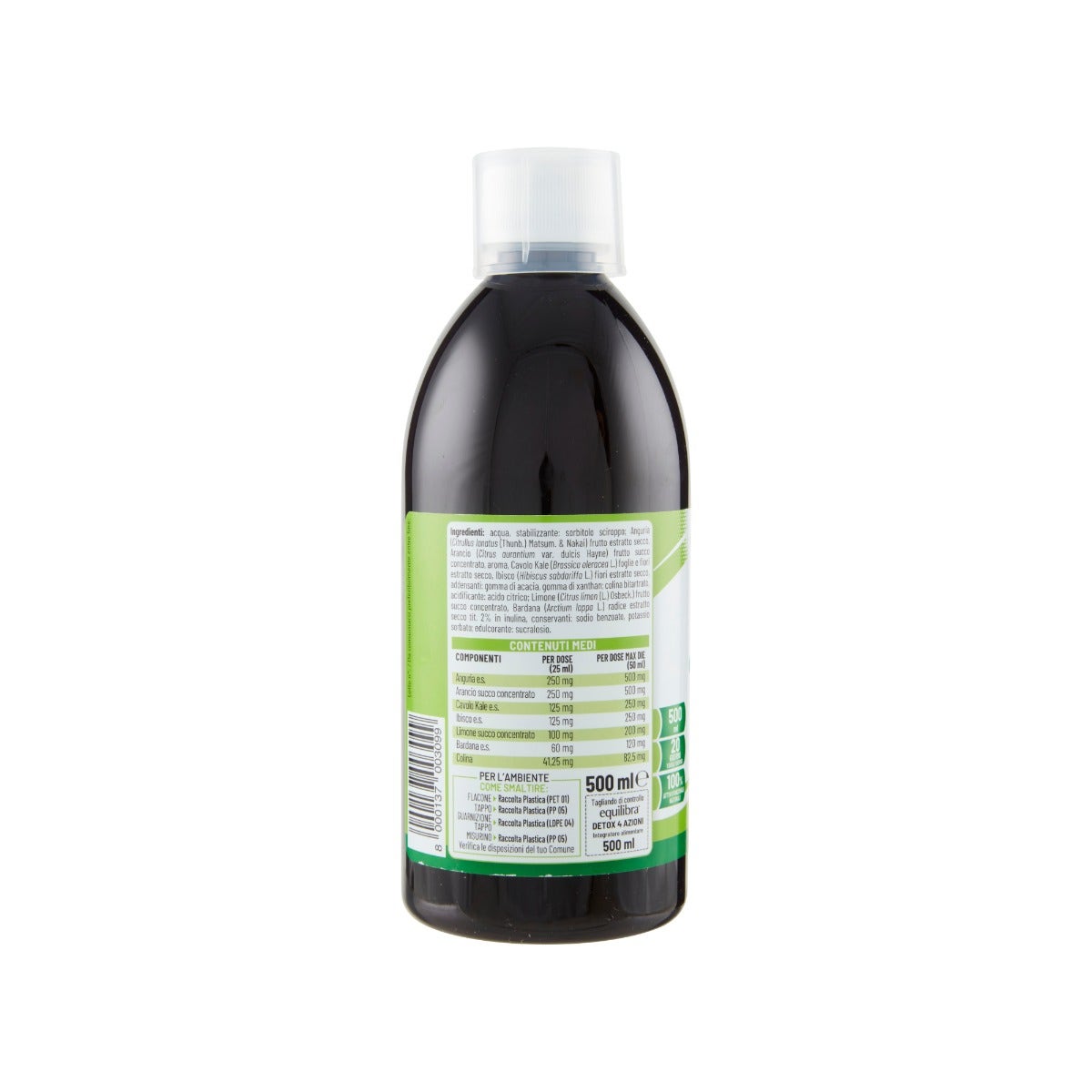 Equilibra Detox 4 Acciones Frutales 500ml-4