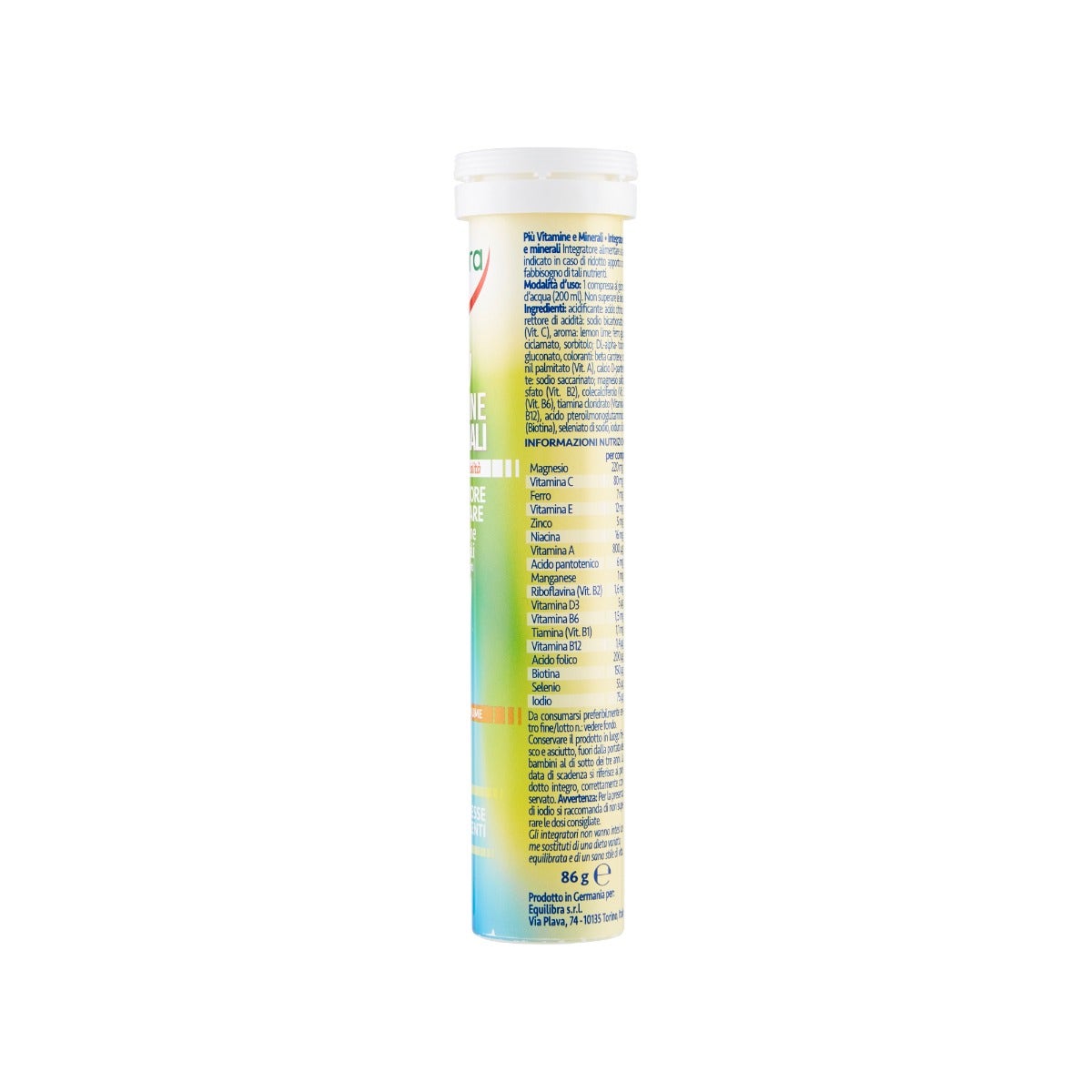 Equilibra Más Vitaminas Y Minerales 20 Comprimidos Efervescentes-4