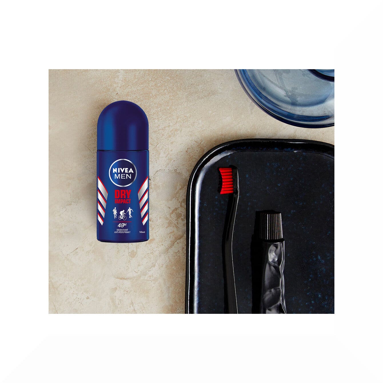 Nive Men Desodorante Dry Impact Roll-On 50ml-6