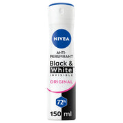 Nivea Desodorante Black & White Invisible Original Spray 150ml-1
