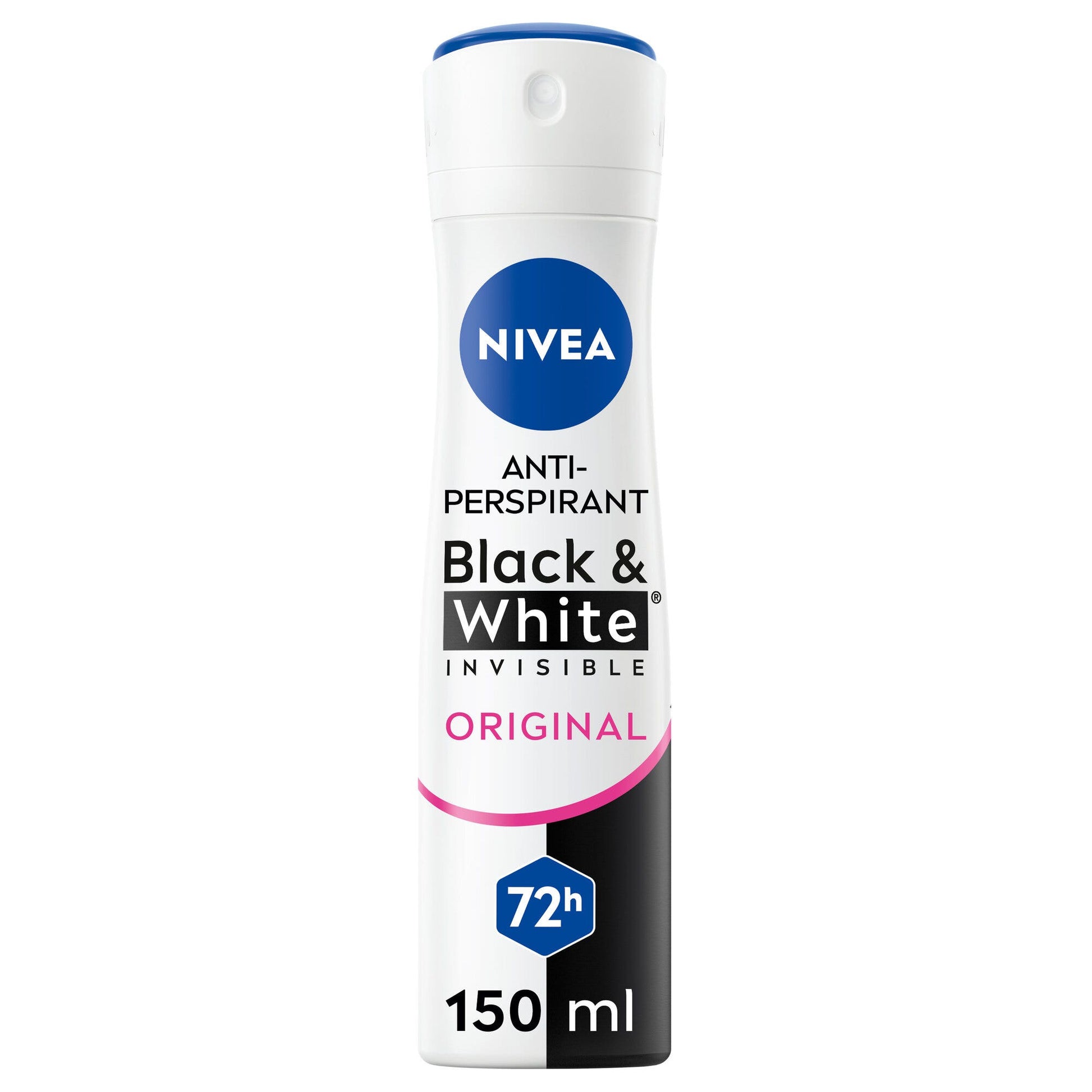 Nivea Desodorante Black & White Invisible Original Spray 150ml-1