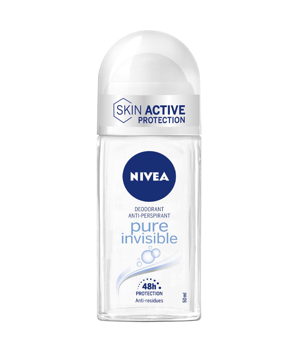 Nivea Desodorante Pure Invisible Roll-On 50ml-7