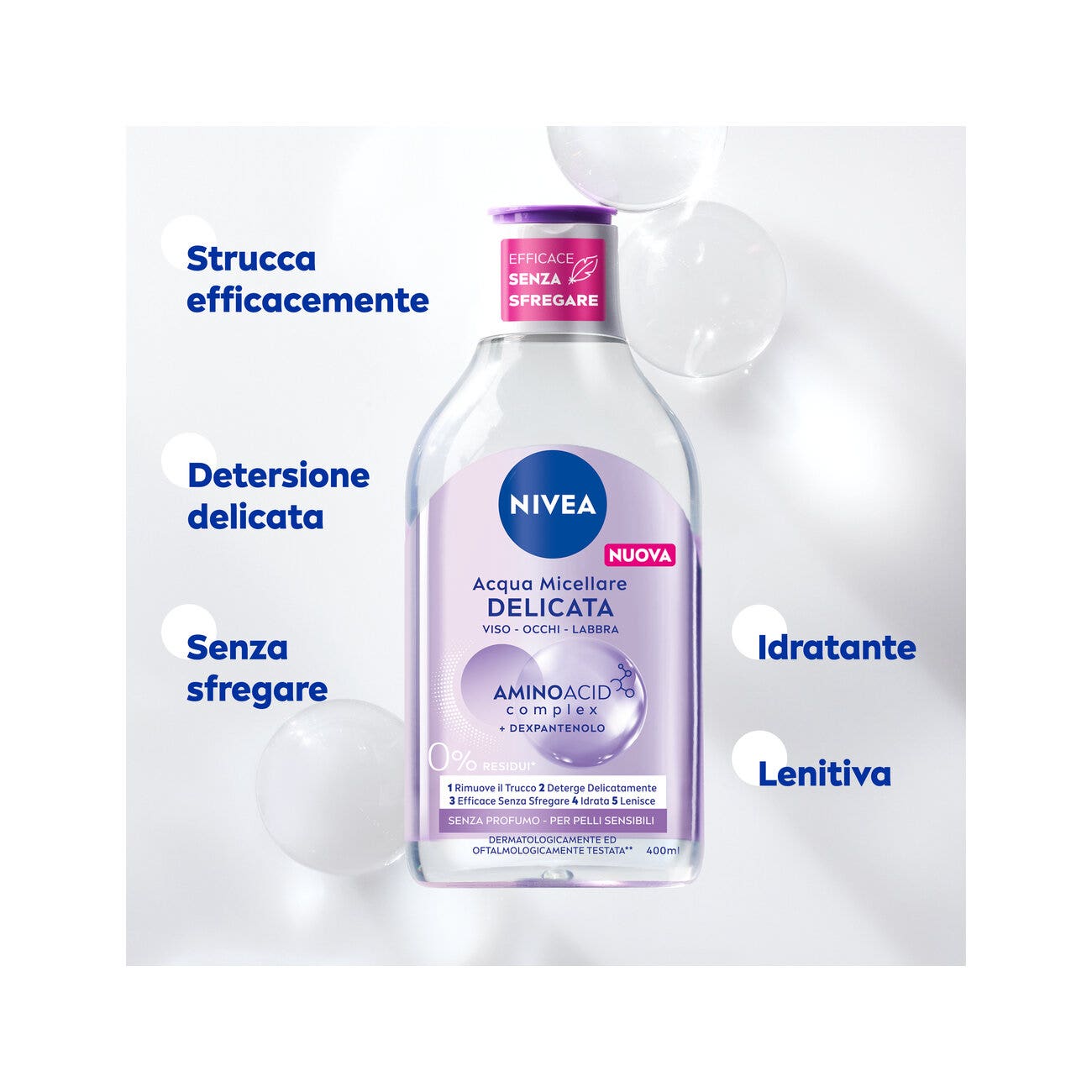 Nivea Sensitive Agua Micelar 400ml-3