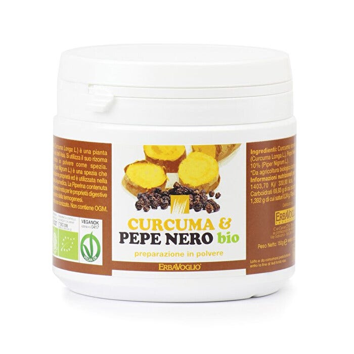 Cúrcuma Y Pimienta Negra Ecológica 150g-1