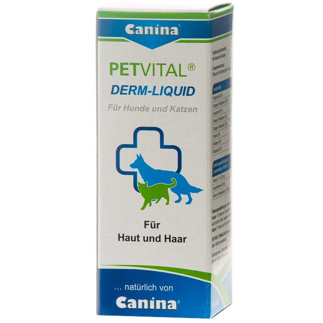 Canina Petvital Derm Alimento Complementario Líquido Perro 25ml-1