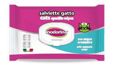 Inodorina Toallitas Limpiadoras Funcionales para Gatos 40 Toallitas-2