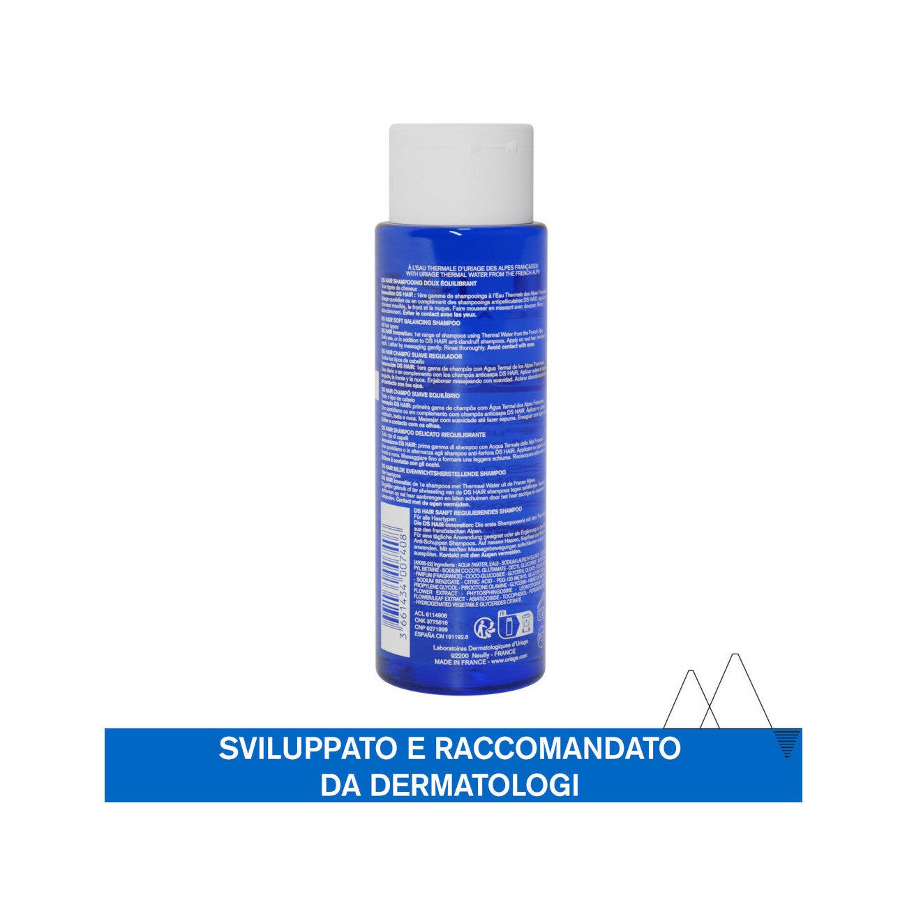 Uriage DS Cabello Delicado Champú Reequilibrante 200ml-5