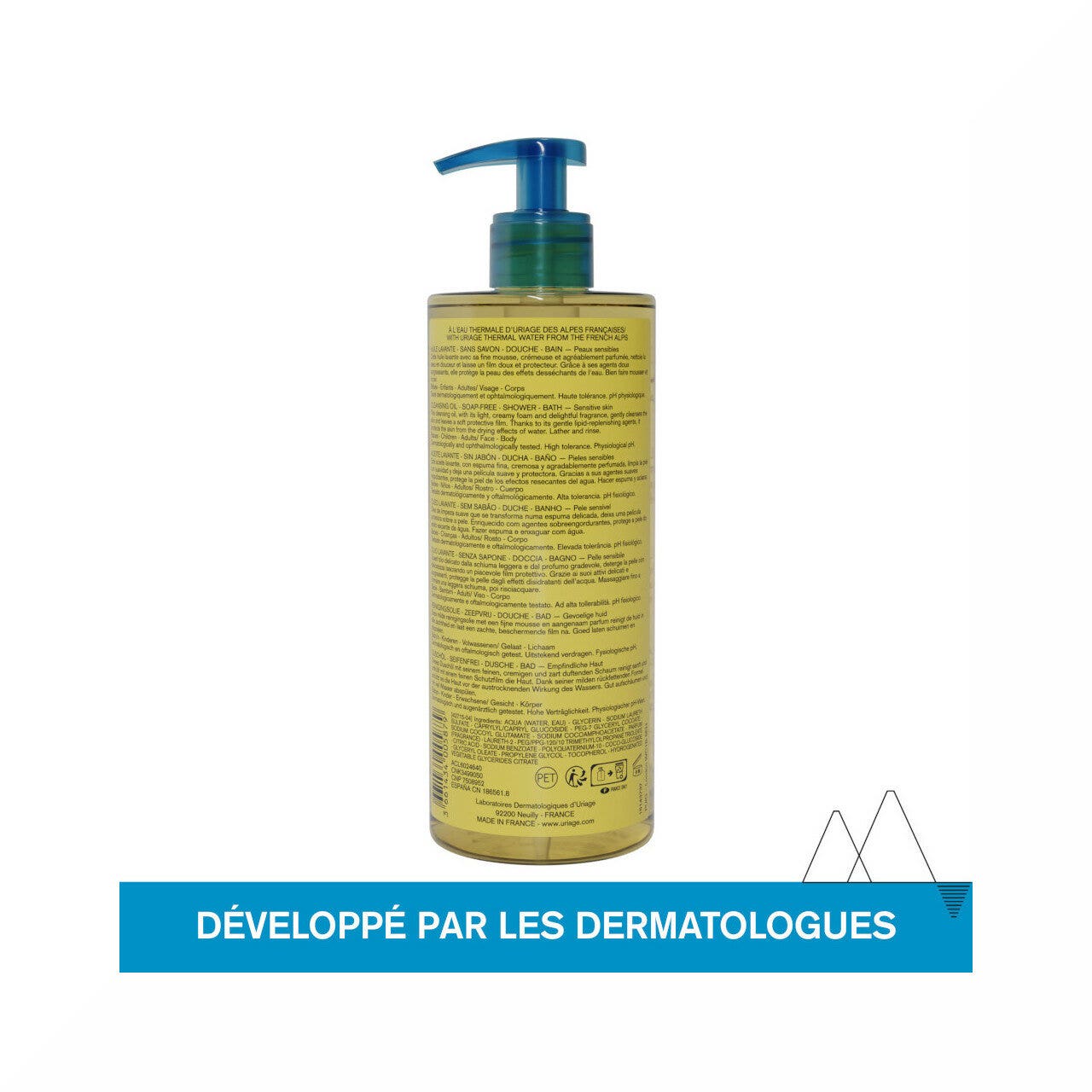 Aceite De Lavado Uriage 1 Litro-4
