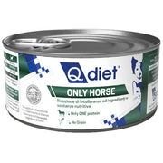 Q.Vet Q Diet Only Comida Húmeda Para Caballos Con Caballo Para Perros/Gatos Adultos 150g Tarrina-1