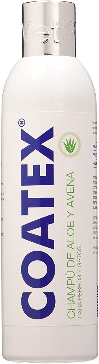 Coatex Champú Aloe & Avena Perros Y Gatos 250ml-1