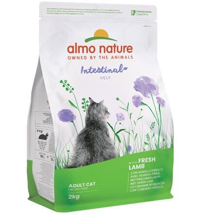 Almo Nature Holistic Functional Digestive Help Cordero Pienso para Gatos Adultos Bolsa 2kg-3