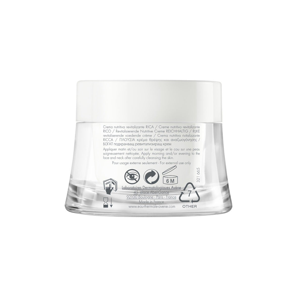 Avene Crema Nutritiva Rivitalizzante Ricca 50ml-1