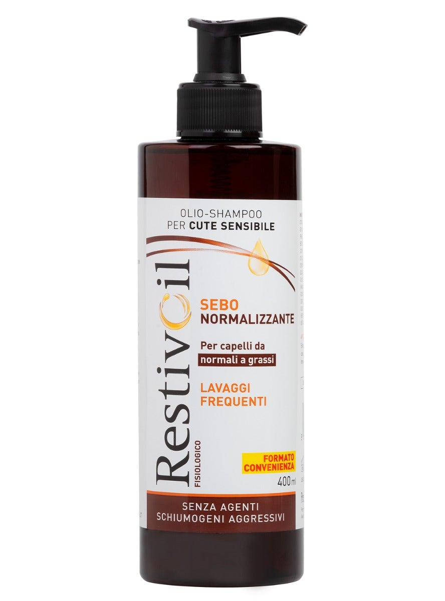 Restivoil Oil Champú Seborregulador Fisiológico 400ml-1