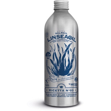 Necon Linseaoil Receta 3 Alimento Complementario Para Gatos 500ml-1