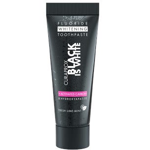 Curaprox Black Is White Dentífrico 10ml-2