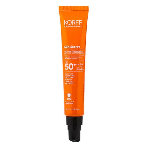 Korff Sun Secret Fluido Facial Antimanchas Efecto Mate 50ml SPF50+-1