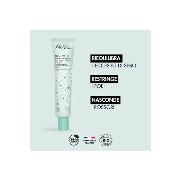 Melvita Fluido Opacizzante Nectar Pur 40ml-4