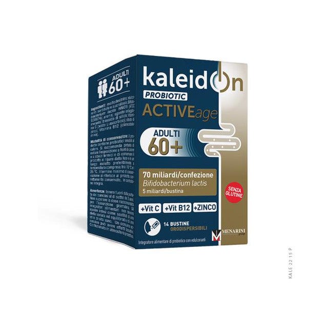 Kaleidon Probiótico Activo Edad 60+ Adultos 14 Sobres-2