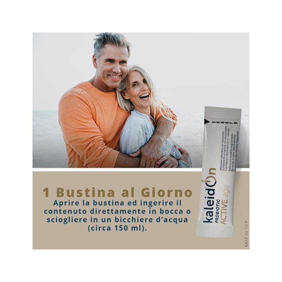 Kaleidon Probiótico Activo Edad 60+ Adultos 14 Sobres-4