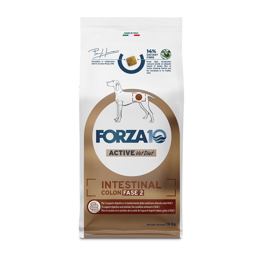 Forza10 Active Colon Intestinal Fase 2 Pienso para Perros Adultos Bolsa 10kg-1