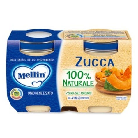 Calabaza Mellin Homogeneizada 2x125g-1