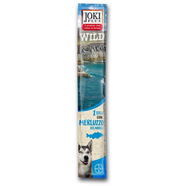 Joki Plus Palitos de Bacalao Salvaje Perros Adultos 12g-1