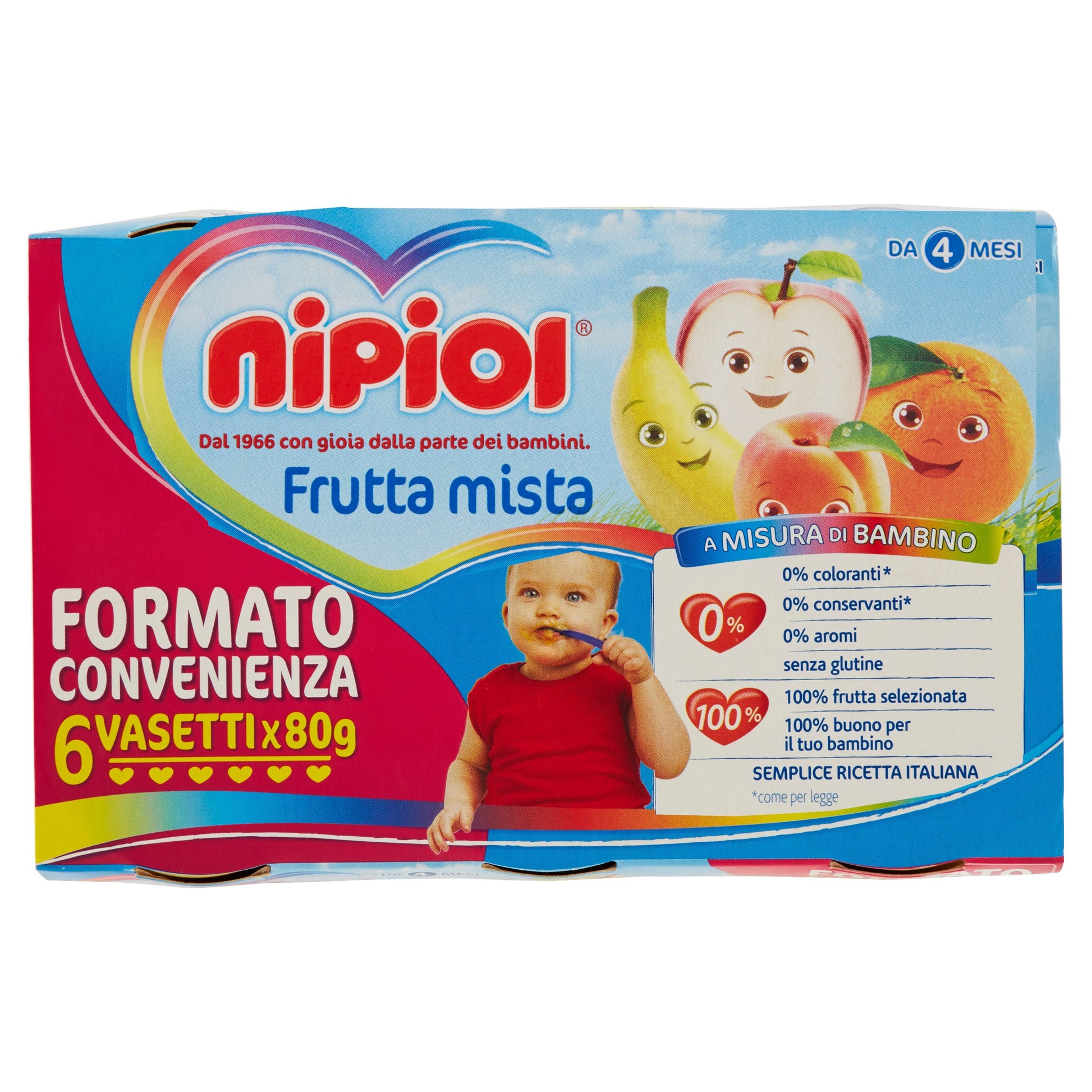 Nipiol Homogeneizado Fruta Mixta 6x80g-3