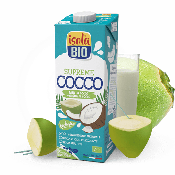 Isola Bio Supreme Bebida De Coco 1 Litro-1