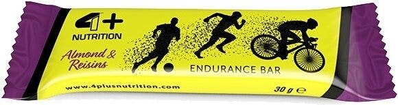 4+ Nutrition Barrita Endurance Sabor Almendra y Reisinas 30g-2