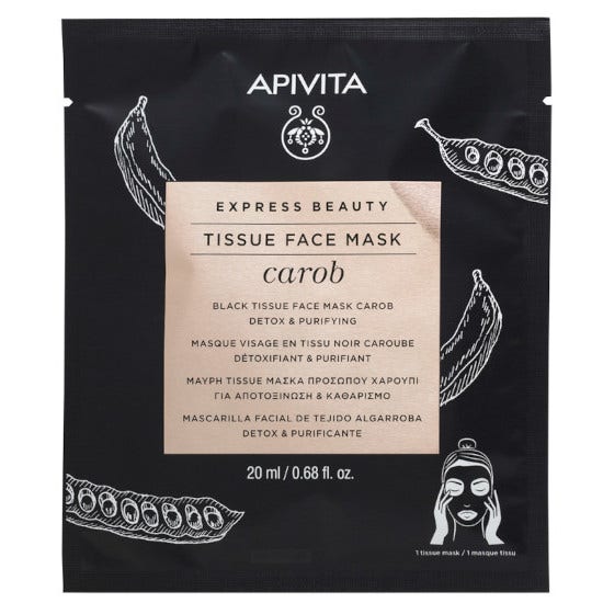 Apivita Express Belleza Mascarilla Facial en Tejido Purificante 1 Pieza 20ml-2