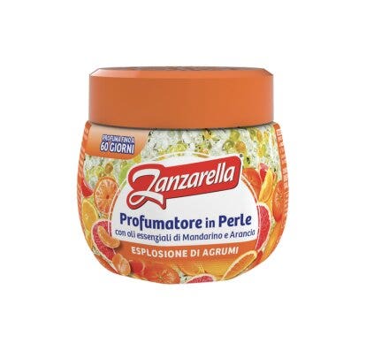Zanzarella Ambiente Fragancia Medio ambiente Repelente de mosquitos Perlas de frutas 170g-2
