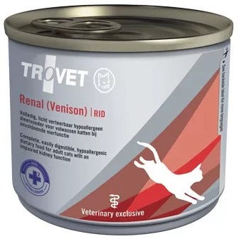 Trovet Renal Cervo RID Alimento Dietético para Gatos 200g-1