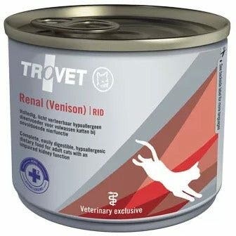 Trovet Renal Cervo RID Alimento Dietético para Gatos 200g-2