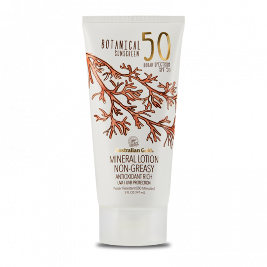 Australian Gold Botanical Sunscreen SPF50 Loción mineral 147ml-1