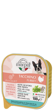 Marpet Aequilibriavet Pavo Comida Húmeda Para Perros Adultos Tarrina 100g-1