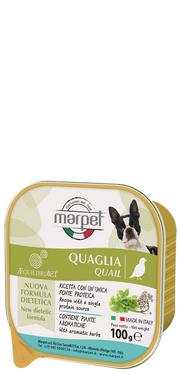 Marpet Aequilibriavet Codorniz Comida Húmeda Para Perros Adultos Tarrina 100g-1