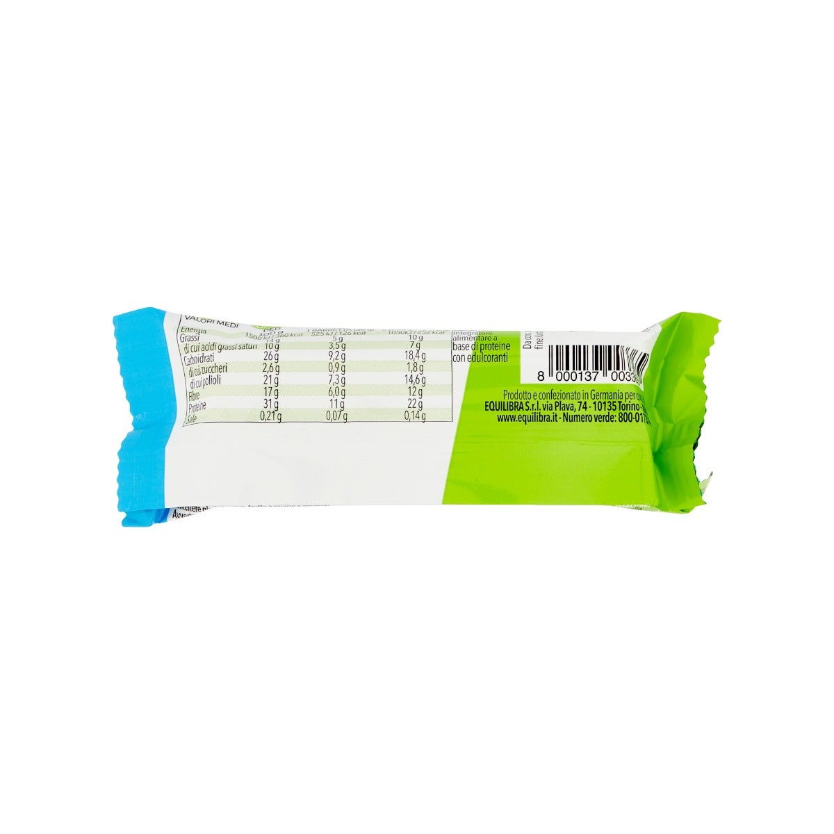 Equilibra Protein 31% Low Sugar Barrita De Coco Y Chocolate Negro 35g-2