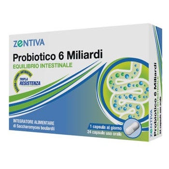 Zentiva Probiótico 6 Billones 24 Cápsulas Vegetarianas-2