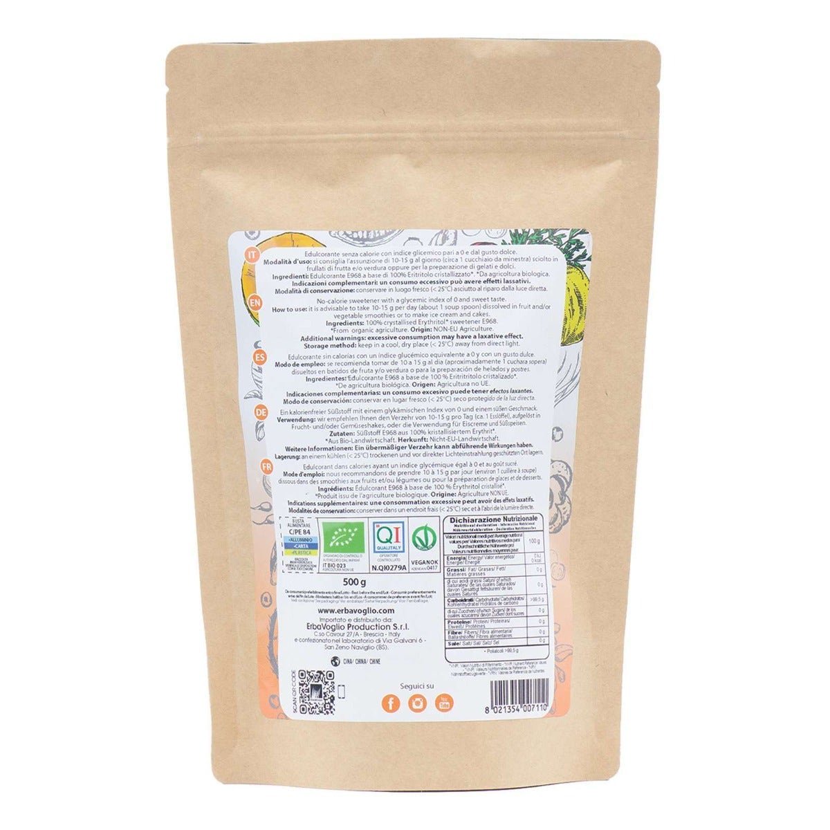 BIO ERITRITOL 500G-1