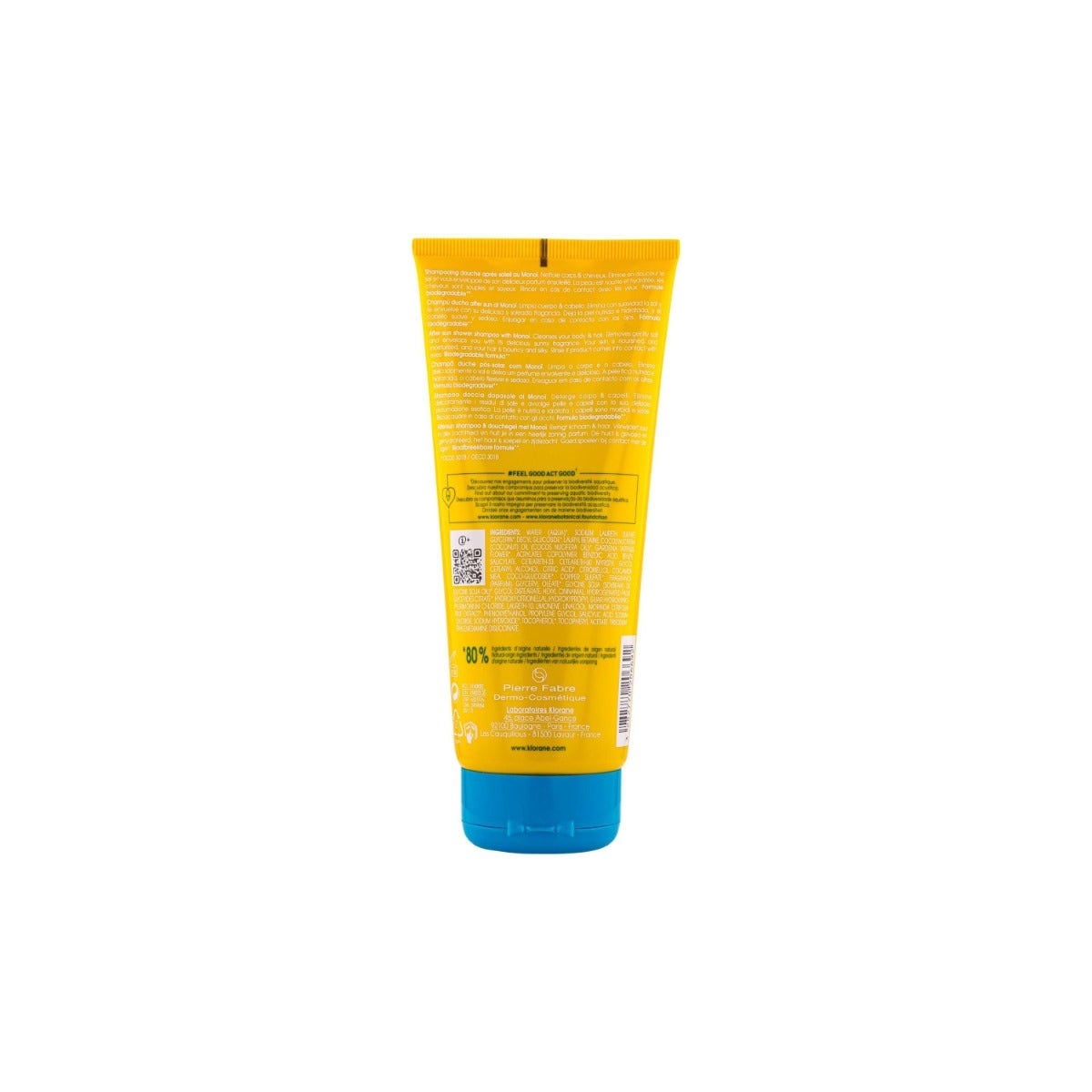 Klorane After Sun Champú Ducha Corporal Capilar 200ml-3