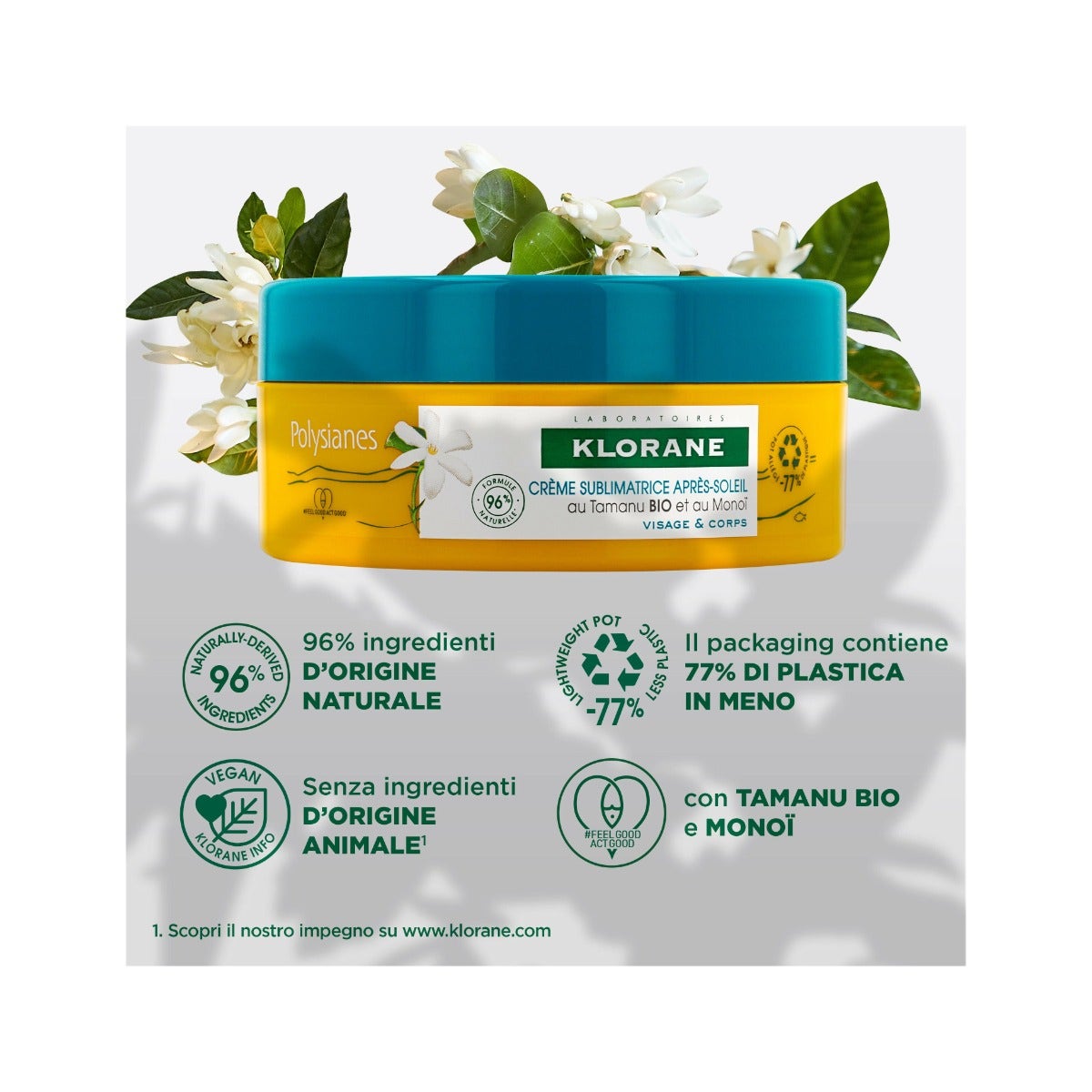 Klorane Crema Sublimadora After Sun Rostro Y Cuerpo 200ml-5