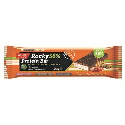 Named Sport Rocky 36% Protein Biscuit / Barra De Caramelo 50g-2