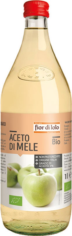 VINAGRE DE MANZANA FLOR DE LOTO 1L-1