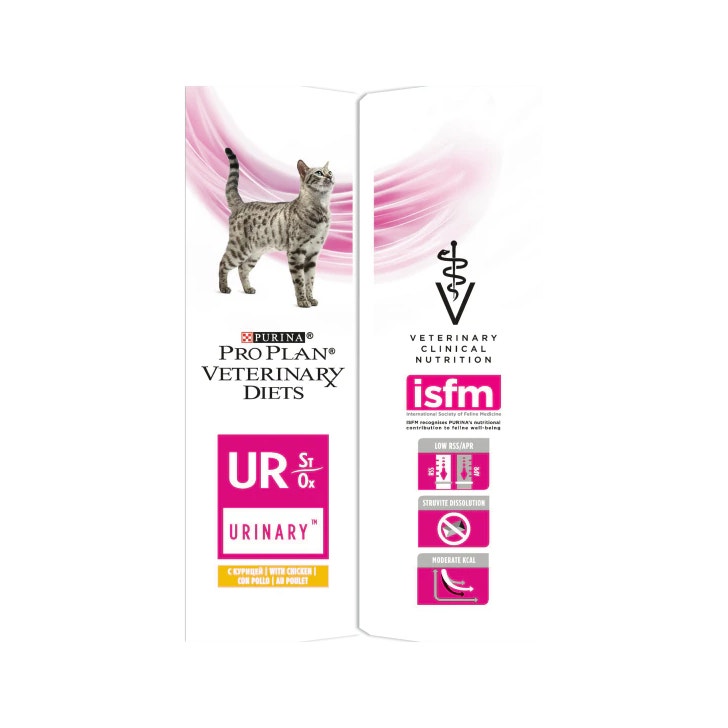 Purina Pro Plan Dietas Veterinarias Húmedo Multipack Gato UR Urinario St/Buey Pollo 10 Sobres-3