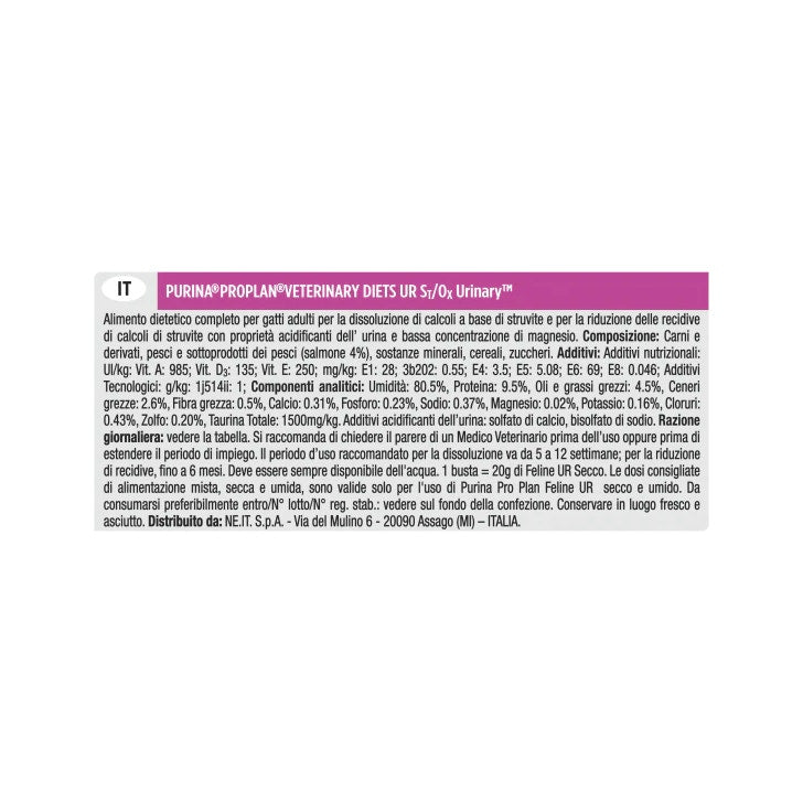 Purina Pro Plan Veterinary Diets Multipack Mojado Gato Urinario St/Buey Salmon 10 Sobres-4