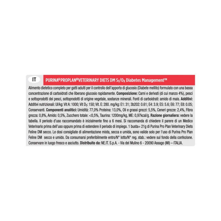 Purina Pro Plan Veterinary Diets Wet Multipack Cat DM Diabetes Management St/Buey Beef 10 Sobres-3